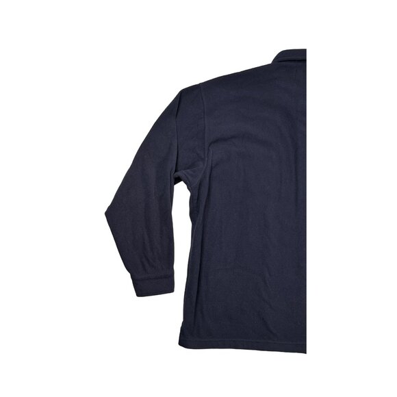 EDDIE BAUER Shirt Men's Snap-Up Long Sleeve Collared Notched Blue Large - Picture 9 of 11